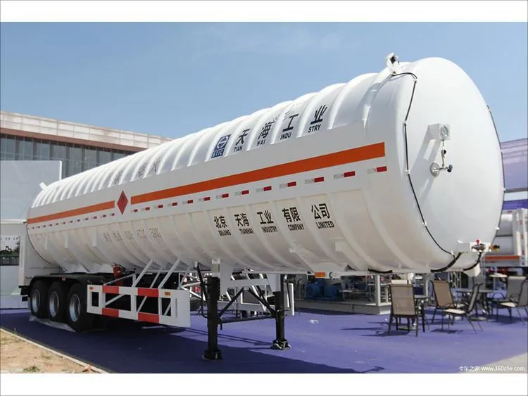 کریوجینک مائع سیمی ٹریلر