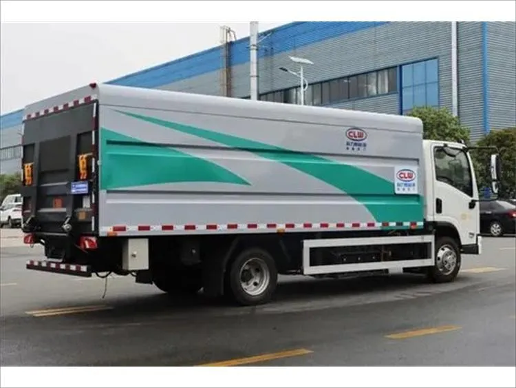 الیکٹرک کوڑے کا ٹرک