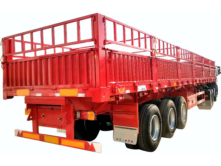 سائیڈ لوڈنگ ٹپر نیم ٹریلر