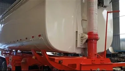 ٹینک ریئر ٹپنگ سیمی ٹریلر